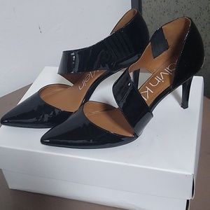 Calvin Klein Gella Patent Stilettos